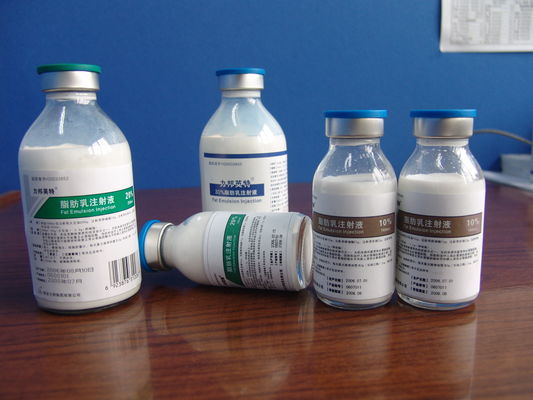 Un buen precio. Emulsión del lípido de la infusión el 10% 250mL (C8-24) VE 20 de la emulsión de grasas de MCT LCT en línea